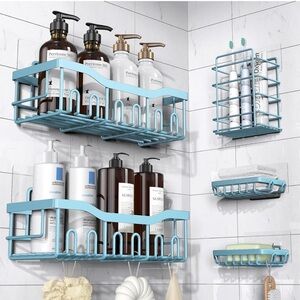 SHOWER CADDY- light blue